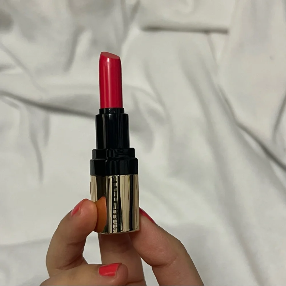 Bobbi Brown Luxe Lip Color Lipstick Tahiti Pink Mini 0.08oz/2.5g Aug sale